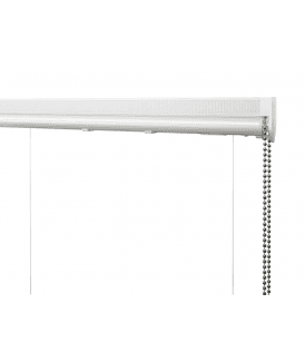 Deluxe PVC Cassette Roman Blind Kit with Metal Chain (250cm Drop)
