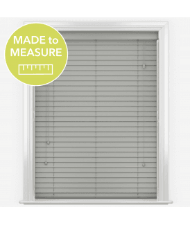 Faux Wood Impressions Urban Grey Venetian Blinds With Strings
