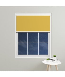 Made to Measure BlocOut™ 100% Blackout Blind in Canary