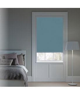 Made to Measure BlocOut™ 100% Blackout Blind in Classic Blue