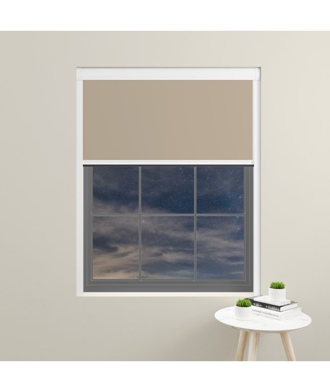 BlocOut™ Made to Measure  100% Blackout Blind in Coffee
