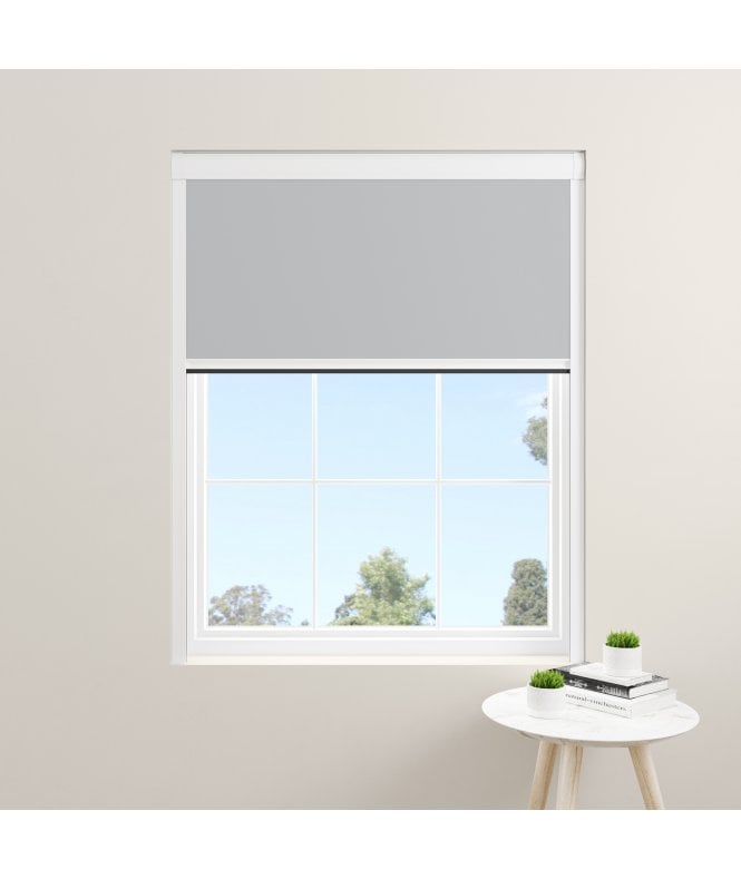 BlocOut™ Made to Measure  100% Blackout Blind in Harbour Mist
