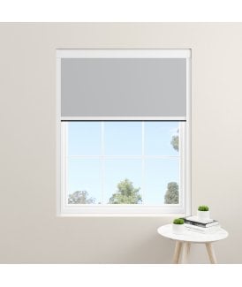 Made to Measure BlocOut™ 100% Blackout Blind in Harbour Mist