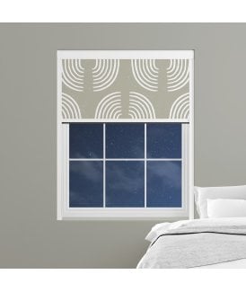 Made to Measure BlocOut™ 100% Blackout Blind in Large Zen Grey