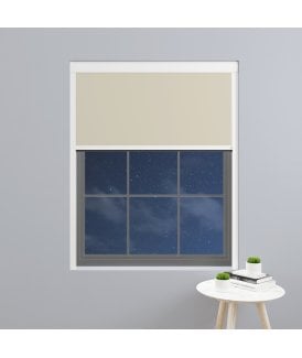 Made to Measure BlocOut™ 100% Blackout Blind in Latte