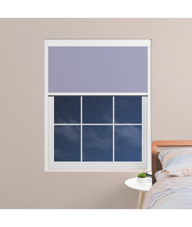 BlocOut™ Made to Measure  100% Blackout Blind in Lavender Mist