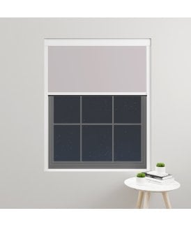 Made to Measure BlocOut™ 100% Blackout Blind in Misty Flower