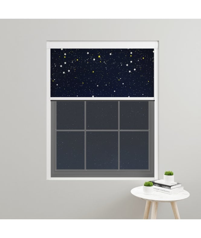 BlocOut™ Made to Measure  100% Blackout Blind in Night Sky