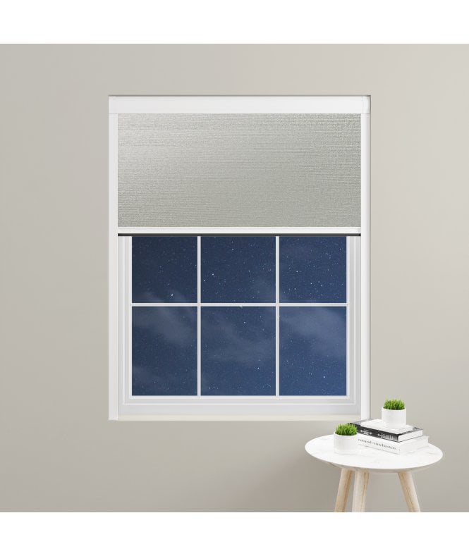 BlocOut™ Made to Measure  100% Blackout Blind in Pearl Beige