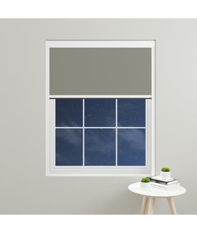 BlocOut™ Made to Measure  100% Blackout Blind in Perfect Greige