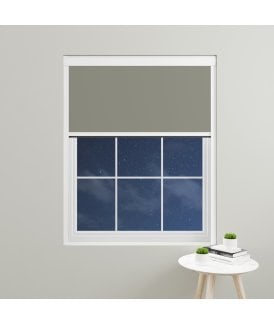 Made to Measure BlocOut™ 100% Blackout Blind in Perfect Greige
