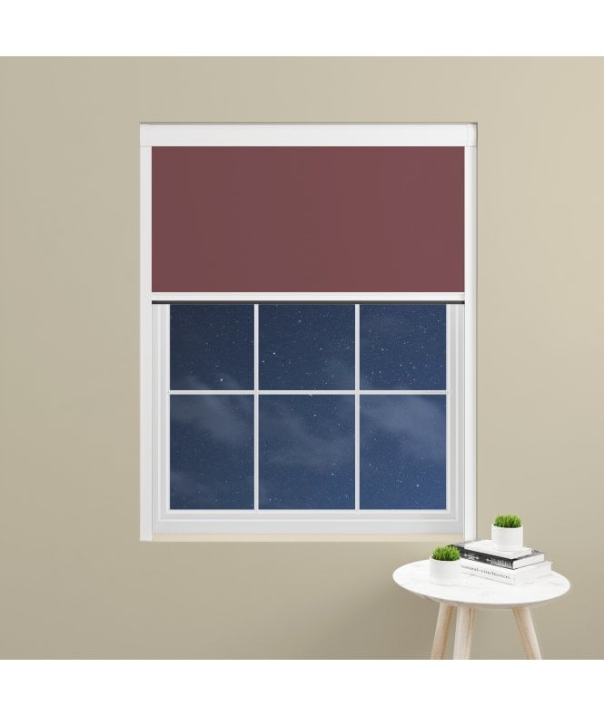 BlocOut™ Made to Measure  100% Blackout Blind in Shiraz
