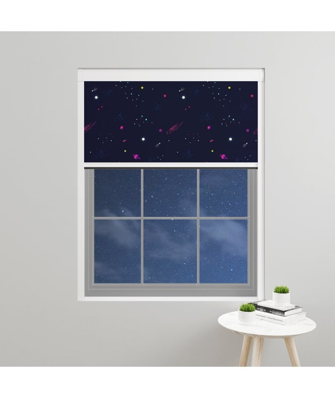 BlocOut™ Made to Measure  100% Blackout Blind in Space Odyssey