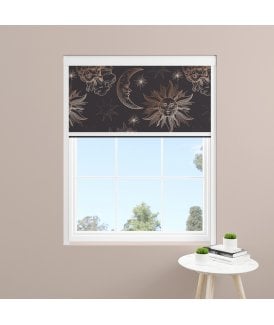 Made to Measure BlocOut™ 100% Blackout Blind in Starry Night