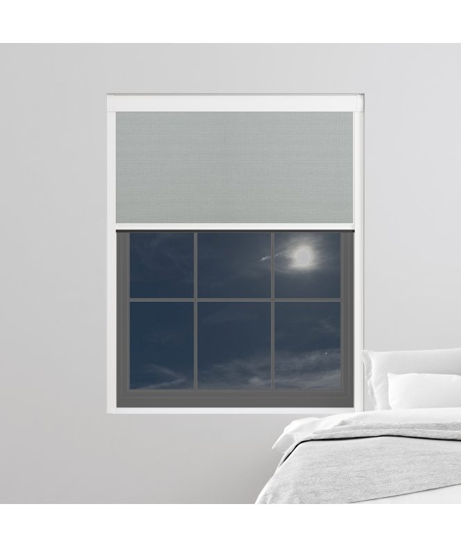 BlocOut™ Made to Measure  100% Blackout Blind in Whisper