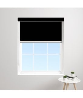 Made to Measure BlocOut™XL 100% Blackout Blind in Black