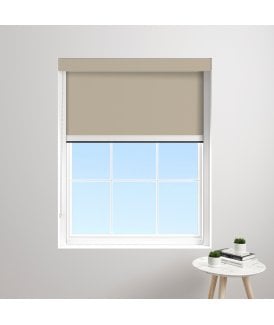 Made to Measure BlocOut™XL 100% Blackout Blind in Coffee