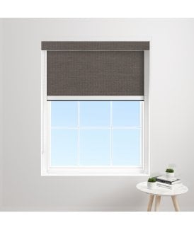 Made to Measure BlocOut™XL 100% Blackout Blind in Fossil Grey