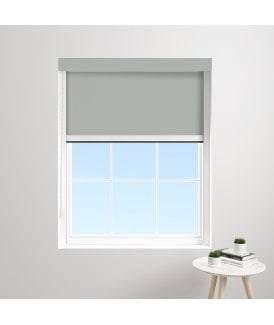 Made to Measure BlocOut™XL 100% Blackout Blind in French Grey