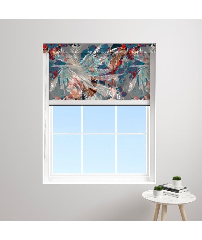 BlocOut™ Made to Measure XL 100% Blackout Blind in Havana Dusk Coral