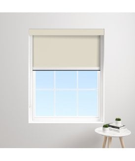 Made to Measure BlocOut™XL 100% Blackout Blind in Latte