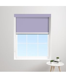 Made to Measure BlocOut™XL 100% Blackout Blind in Lavender Mist
