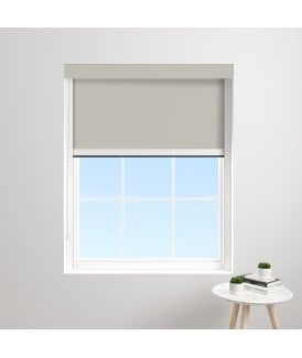 Made to Measure BlocOut™XL 100% Blackout Blind in Light Grey