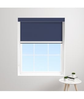 Made to Measure BlocOut™XL 100% Blackout Blind in Midnight Blue
