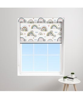 Made to Measure BlocOut™XL 100% Blackout Blind in Over The Rainbow