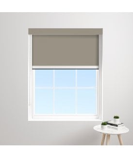 Made to Measure BlocOut™XL 100% Blackout Blind in Perfect Greige