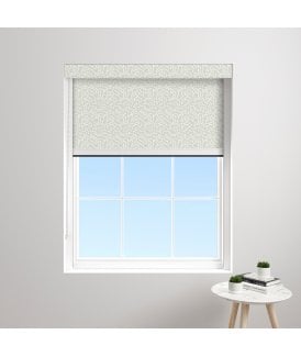 Made to Measure BlocOut™XL 100% Blackout Blind in Scattered Spots Duck Egg