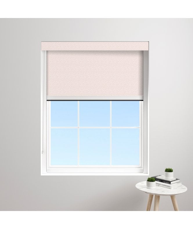 BlocOut™ Made to Measure XL 100% Blackout Blind in Scattered Spots Pink