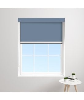Made to Measure BlocOut™XL 100% Blackout Blind in Soft Sky