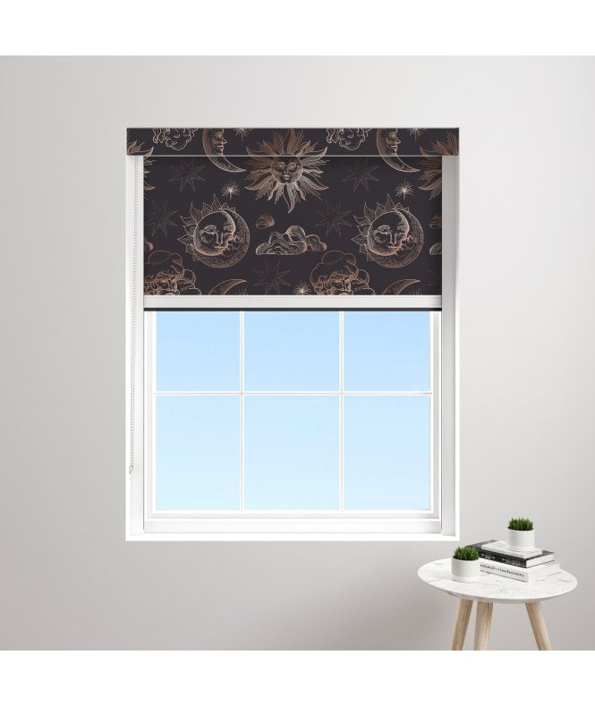 BlocOut™ Made to Measure XL 100% Blackout Blind in Starry Night