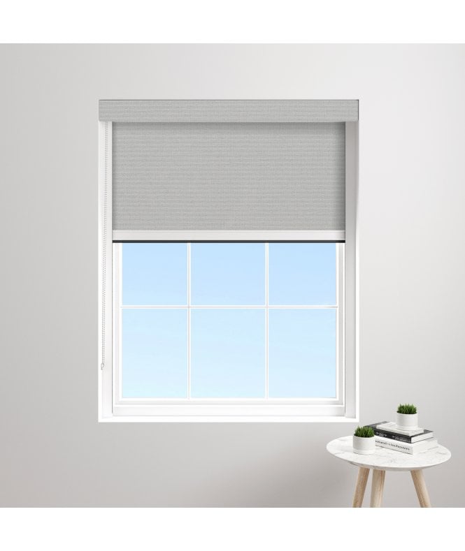 BlocOut™ Made to Measure XL 100% Blackout Blind in Whisper