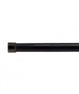 16-19mm Fenton Extendable Eyelet Metal Curtain Pole Set Black