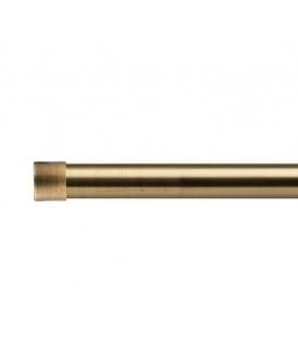 16-19mm Fenton Extendable Eyelet Metal Curtain Pole Set Brass