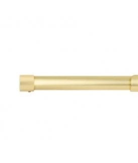16-19mm Fenton Extendable Eyelet Metal Curtain Pole Set Gold