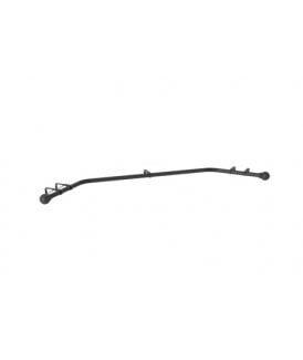 28mm 400cm Ball End Eyelet Bay Pole Set - Black