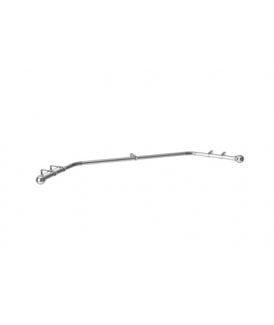 28mm 400cm Ball End Eyelet Bay Pole Set - Chrome