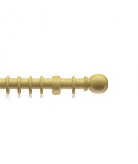 28mm Wooden Curtain Pole Set - Light Ash