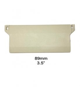89mm Replacement Vertical Slat Weights in Beige