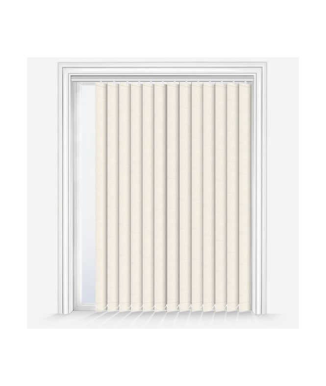 New Edge Blinds Alessi Ivory Custom Made Dimout Vertical Blind