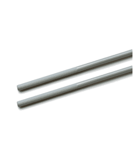 Aluminium Style Curtain Draw Rod in Titanium (Pack of 2)