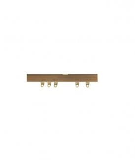 Antique Brass Fineline Aluminium Curtain Track