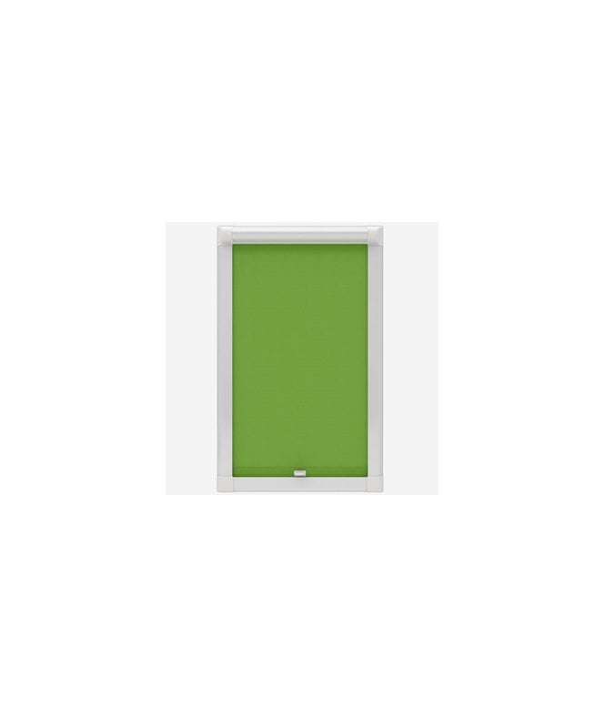 New Edge Blinds Apple Green Blackout Perfect Fit Roller Blind