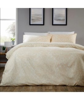 Aria Microfibre Duvet Set in Natural