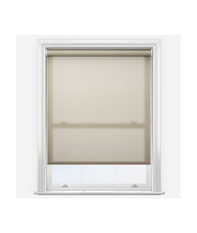 New Edge Blinds Arona Brulee Made to Measure Dimout Roller Blind