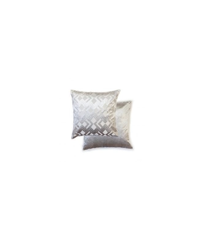 New Edge Blinds Barcelona Collection Cushion Cover in Silver