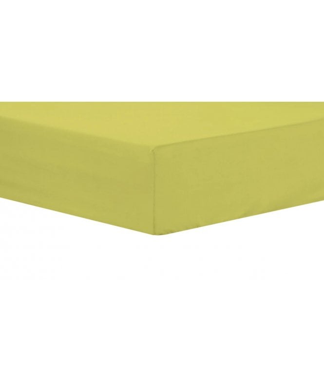 New Edge Blinds Basics Extra Deep Fitted Sheet in Ochre